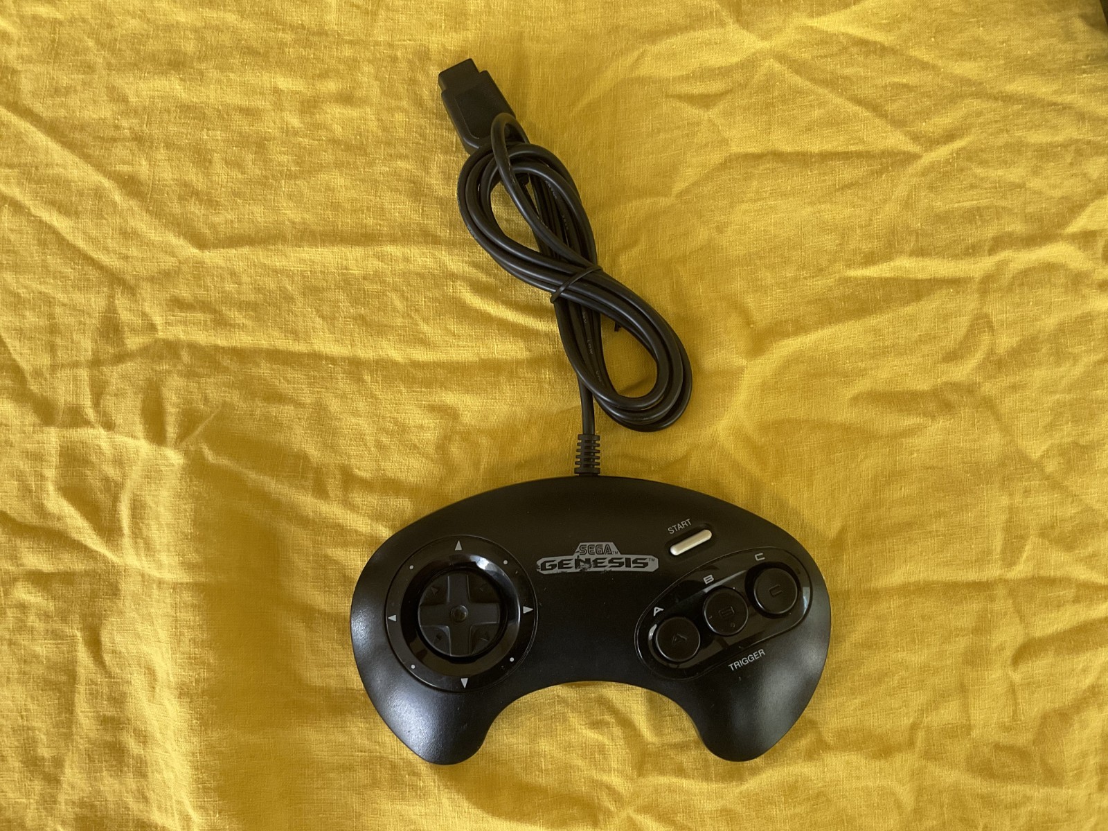 Sega Genesis Model 3 Controller and Cables Bundle