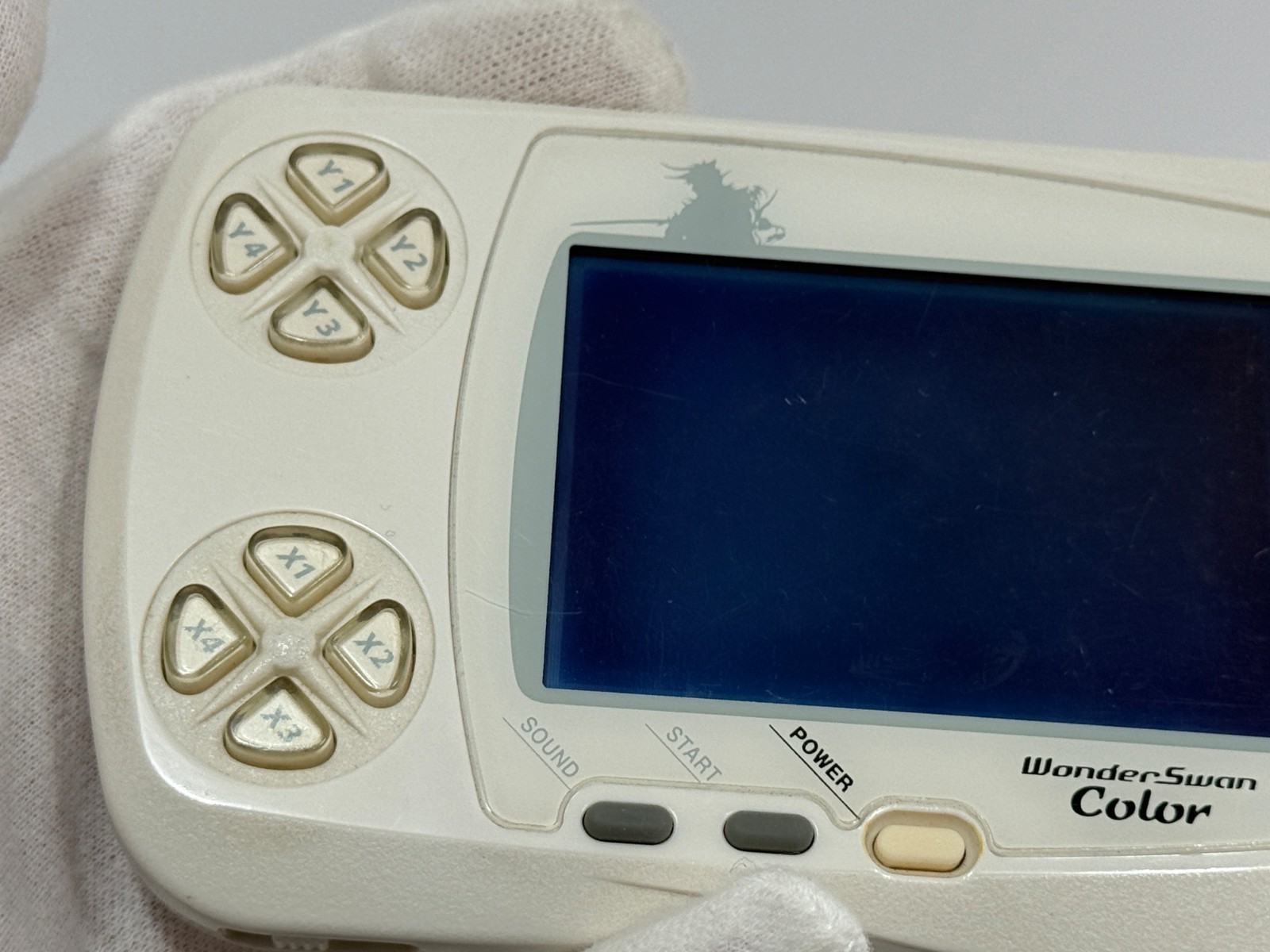 WonderSwan Color Pure White Final Fantasy II FF2 Limited Console WSC-001 Bandai!