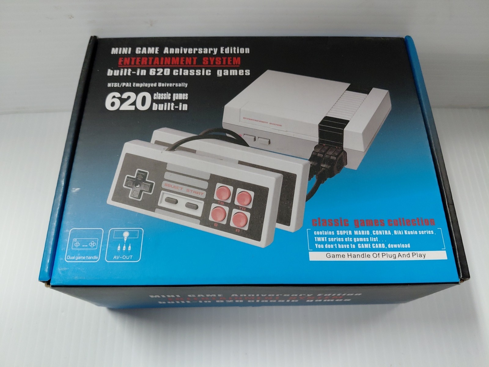 Entertainment System 620games Built In. Anniversary Edition Console