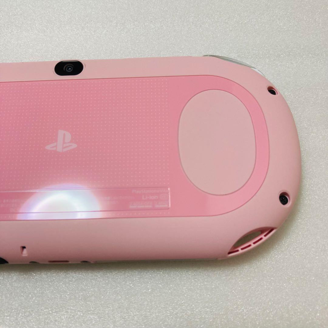 Sony PS Vita Slim PCH-2000 ZA19 Light Pink White Console Boxed Tested Japan F/S