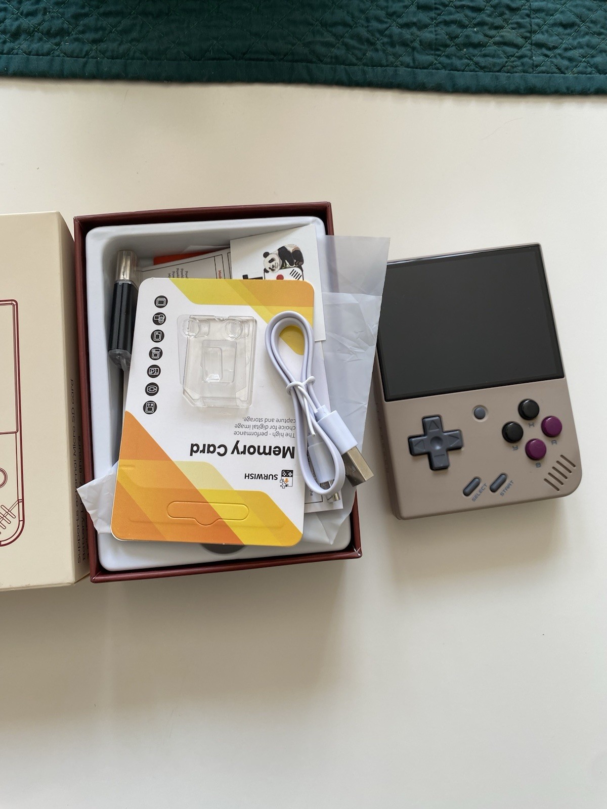 Miyoo Mini Plus | 128GB SD Card | OnionOS | Loaded & Ready | Original Box