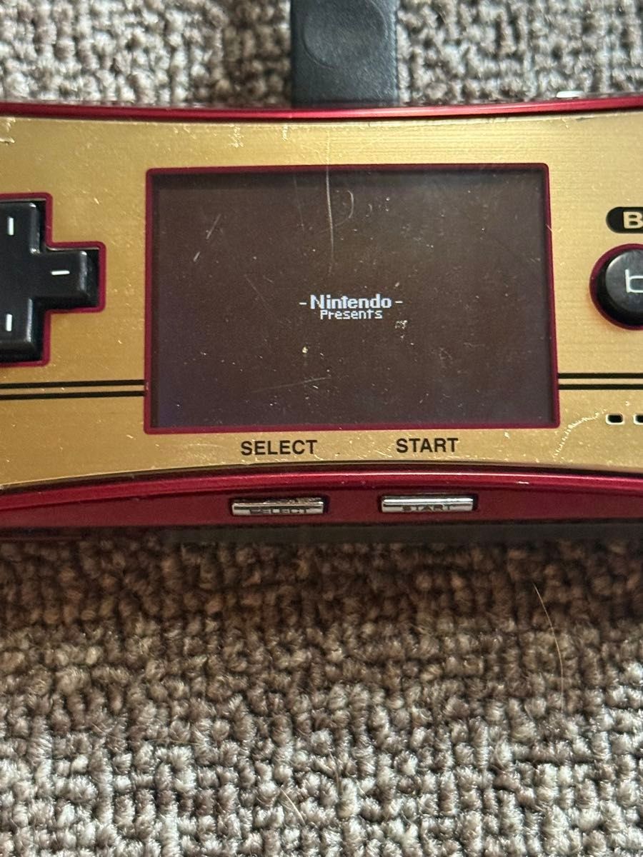 Game Boy Micro Famicom Color Micro 20th Anniversary There has many scratches