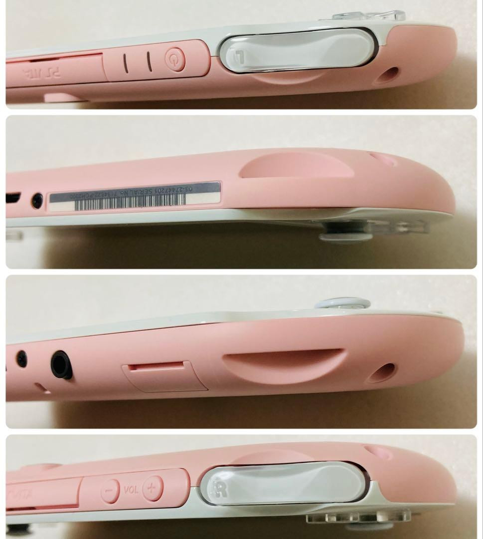 Sony PS Vita Slim PCH-2000 ZA19 Light Pink White Console Boxed Tested Japan F/S