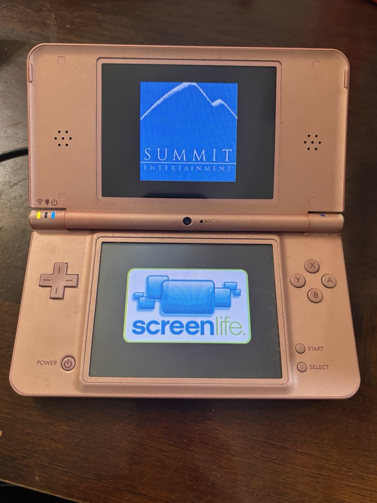 2008 Nintendo DSi XL UTL-001 Pink With Box READ