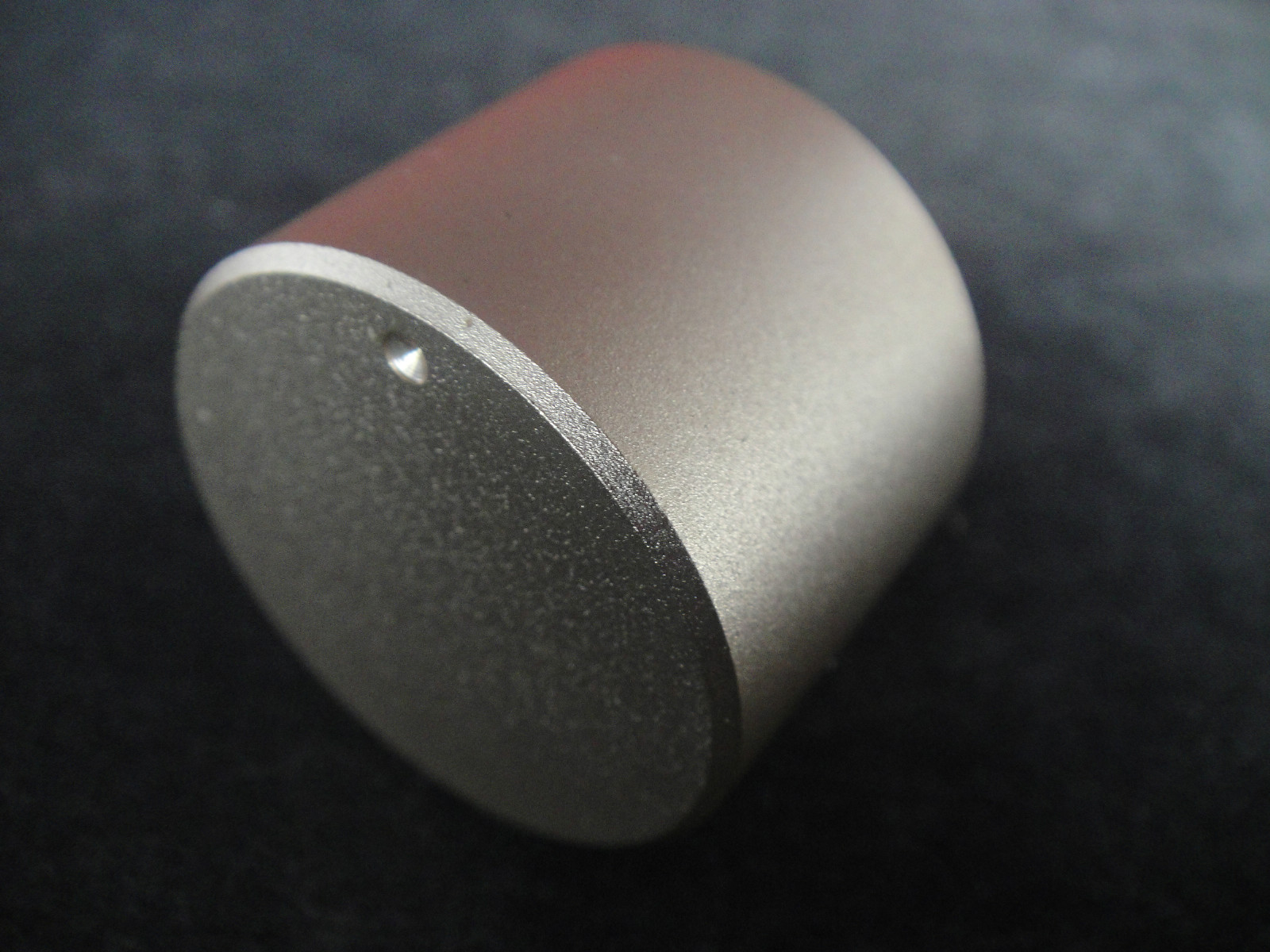 1,30 x 22mm SAND ALUMINUM SOLID TUBE AMP AUDIO KNOB GOLD COLOR