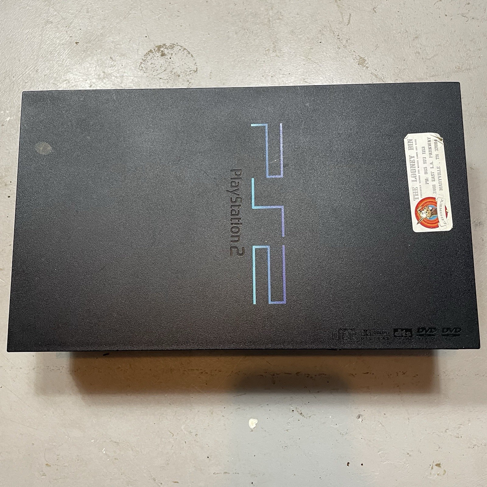 Sony PlayStation 2 PS2 Console Fat Untested FOR PARTS AS IS FOR REPAIR C