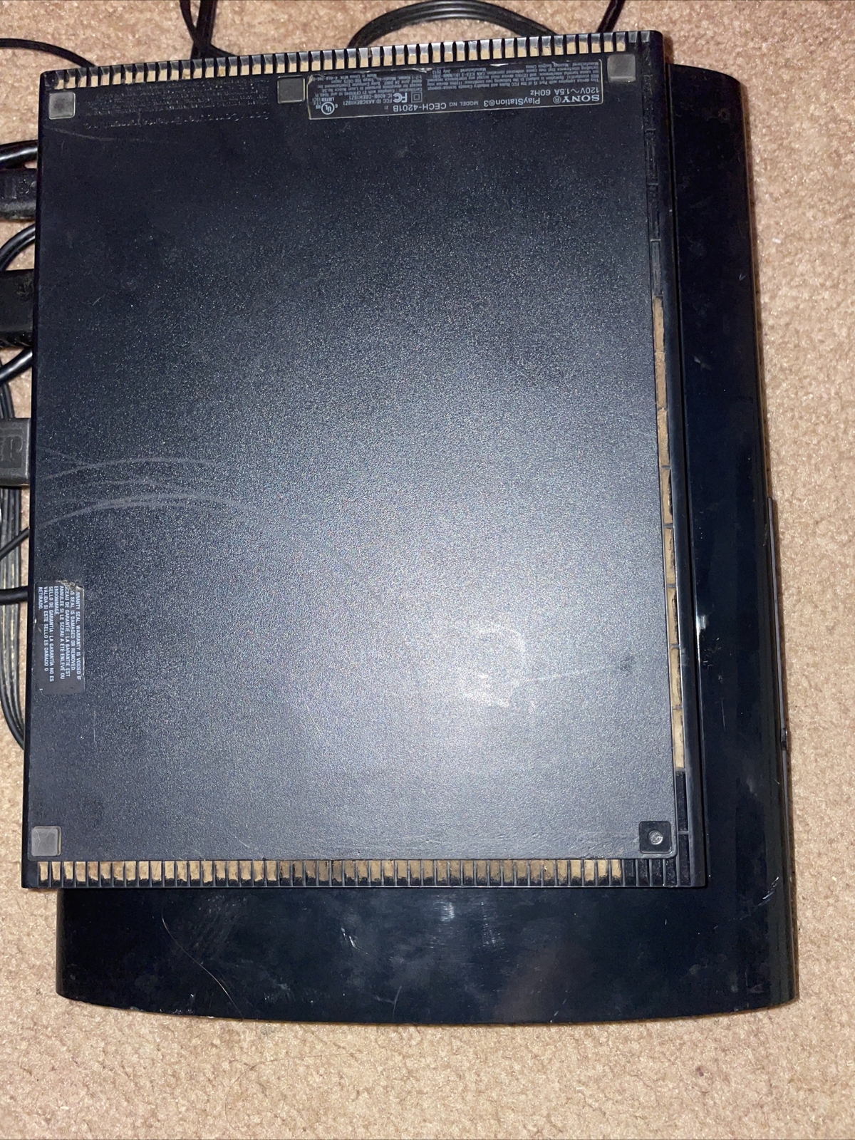 PlayStation 3 (PS3) Super Slim 250GB Black Console – CECH-4201B