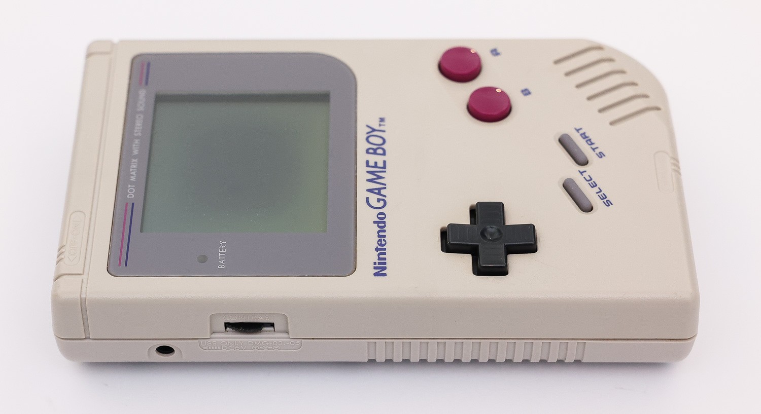 Original Nintendo Game Boy GB Hong Kong HK Mani Release DMG-01 1993 with Manual