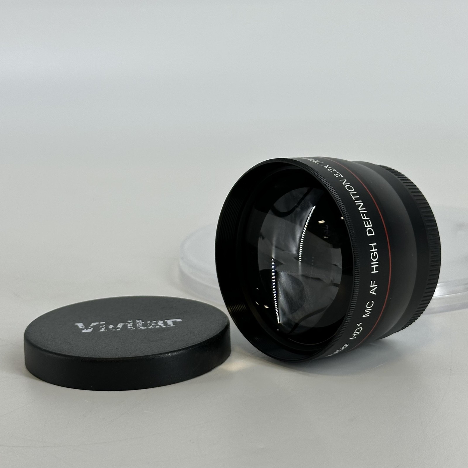 Vivitar HD^4 MC AF 2.2X Telephoto Converter w/ Front Lens Cap – Excellent