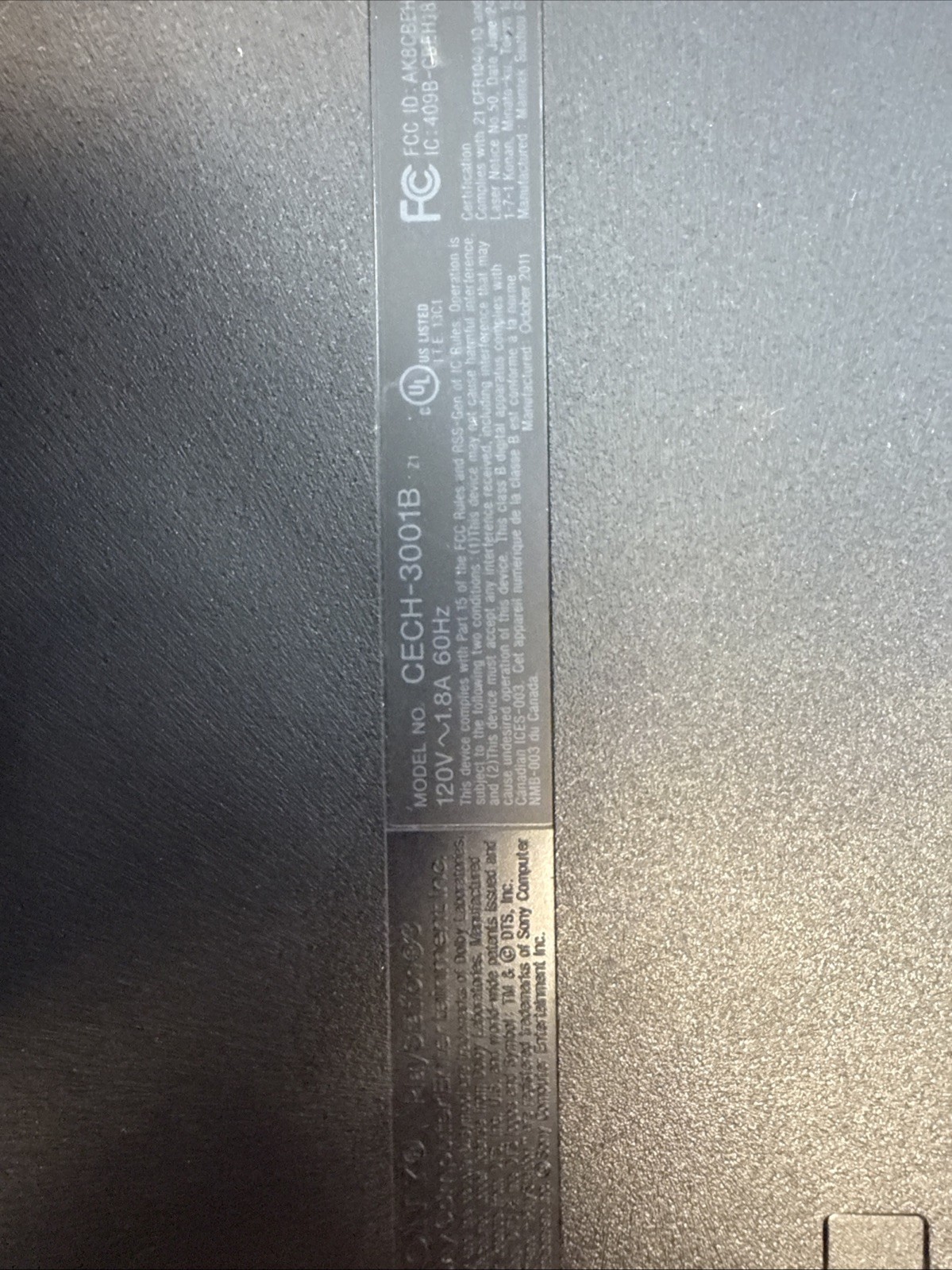 2 Sony PlayStation 3 Slim 120GB Consoles – Black FOR PARTS OR REPAIR