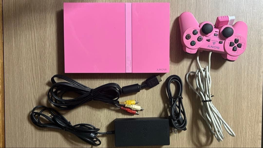 PS2 Slim Console System SCPH-77000 PK Only for NTSC-J PINK Playstation 2 USED JP