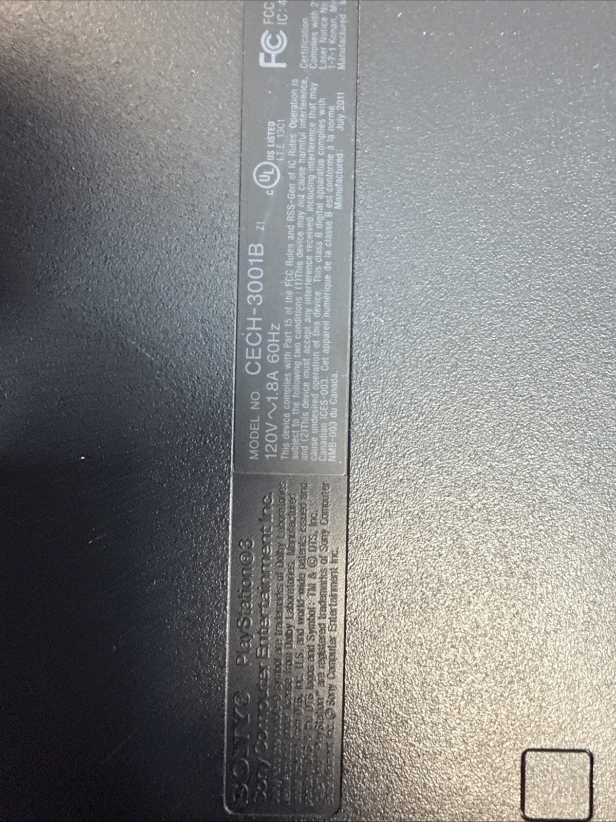 2 Sony PlayStation 3 Slim 120GB Consoles – Black FOR PARTS OR REPAIR