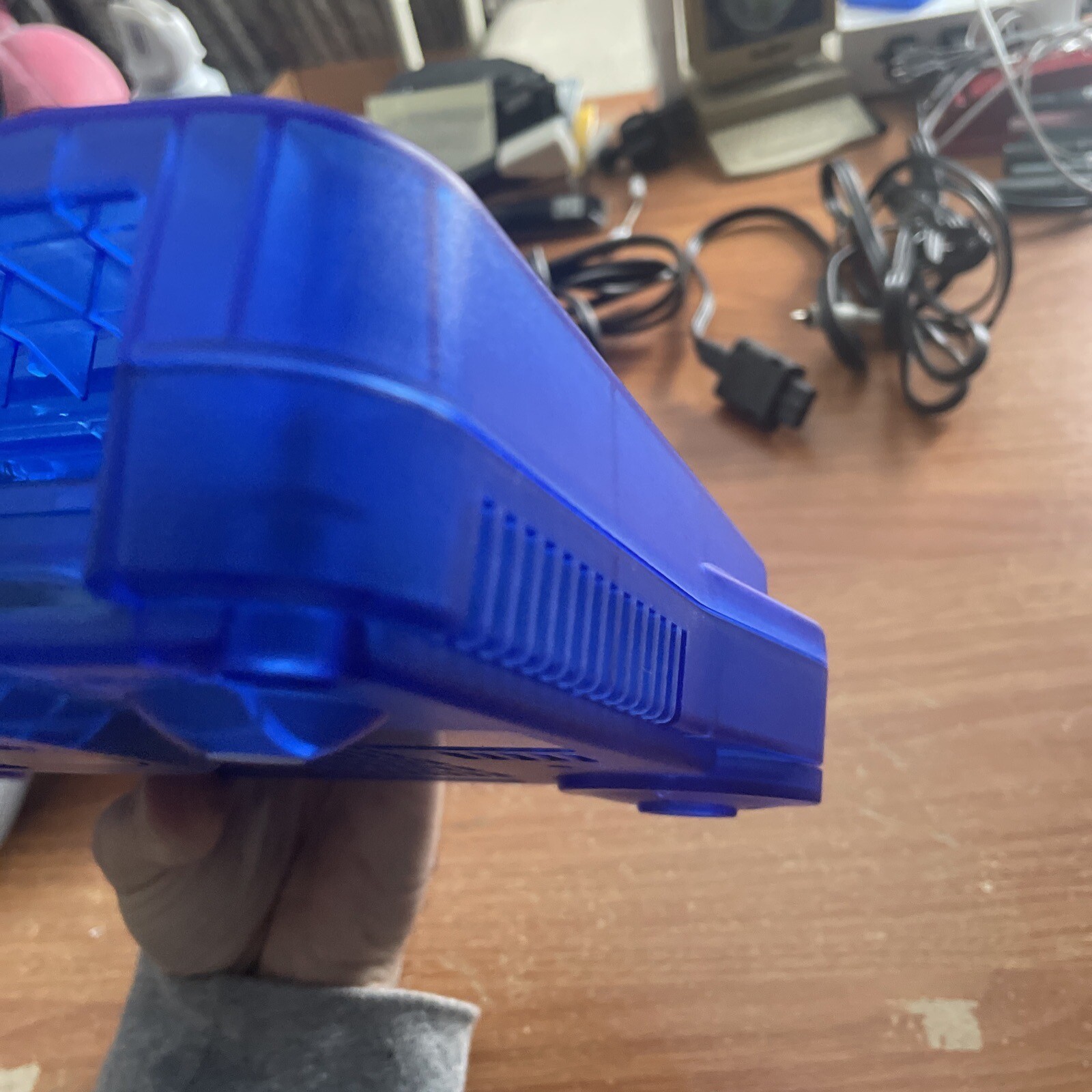 Nintendo 64 N64 Limited Clear Ocean Blue Custom Console