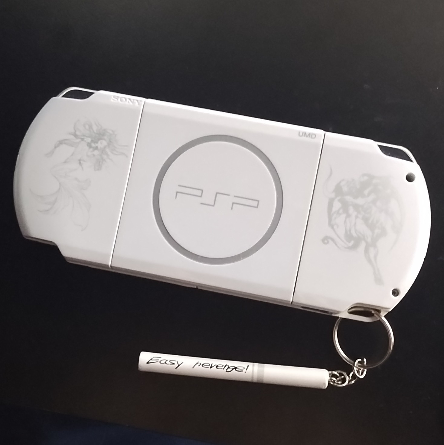 (Tested) Sony PSP 3000, Final Fantasy 20th Anniversary Exclusive (CHARGER)