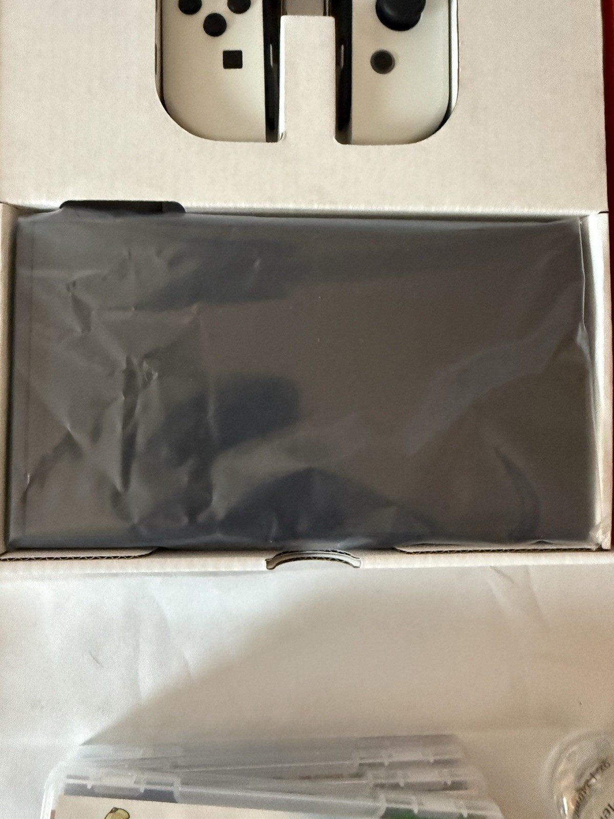 Nintendo Switch OLED Console Bundle 4 games, Extra controllers, original box!