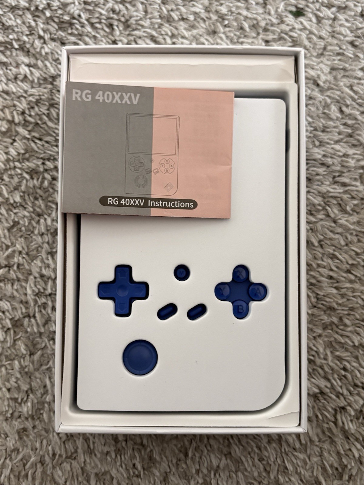 anbernic rg40xxv BLUE (WORKING)
