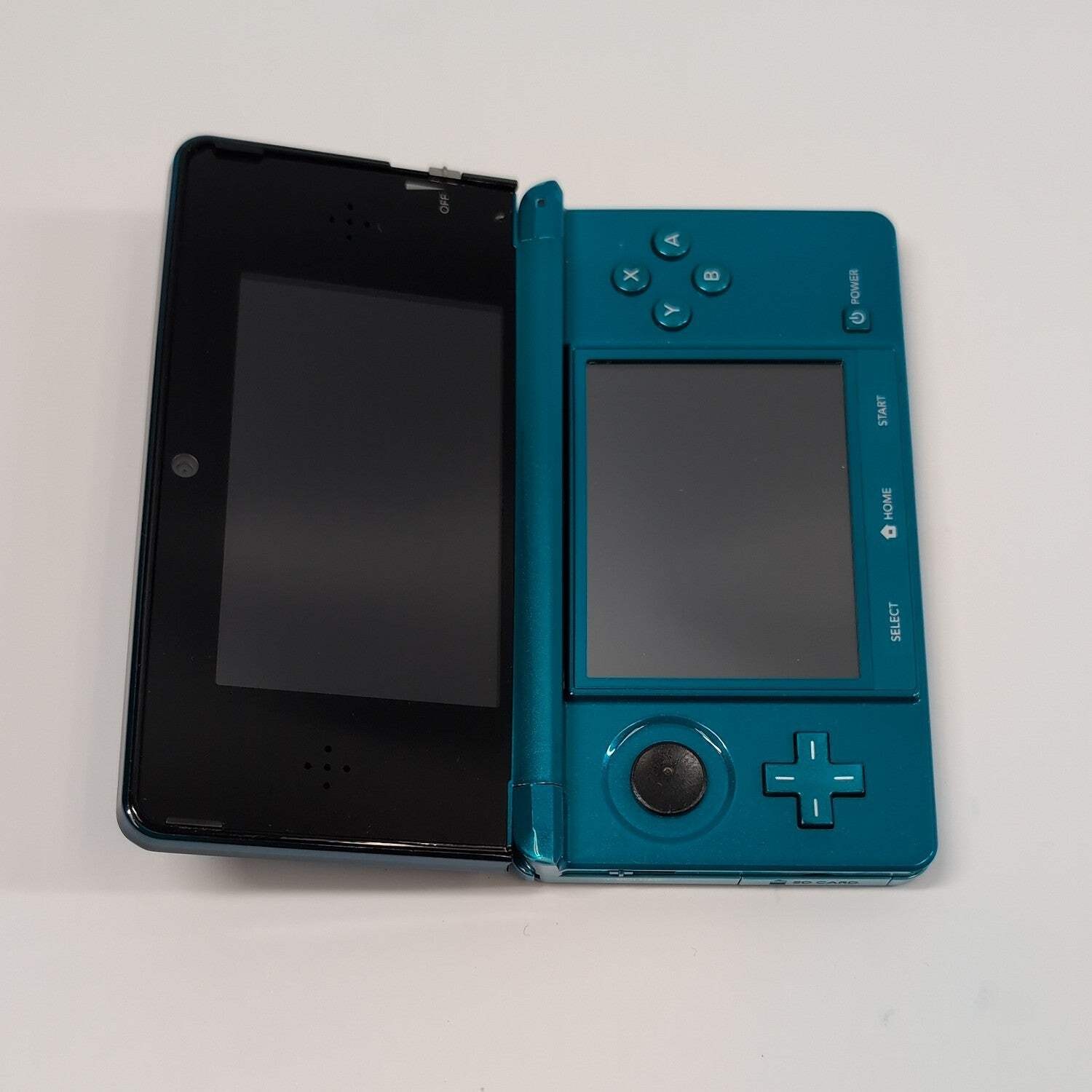 Nintendo 3DS Handheld Game Console CTR-001 Aqua Blue
