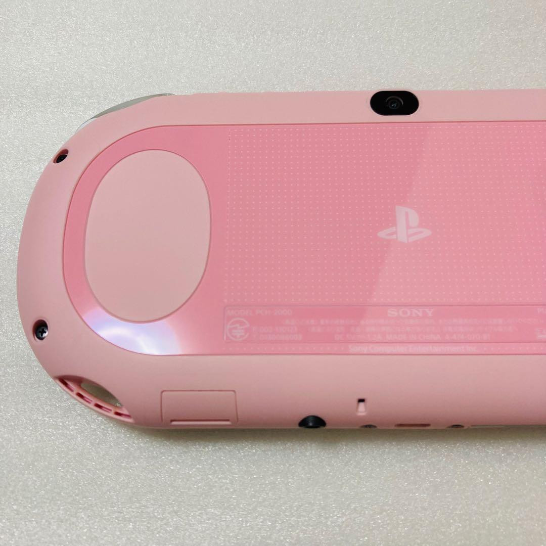 Sony PS Vita Slim PCH-2000 ZA19 Light Pink White Console Boxed Tested Japan F/S
