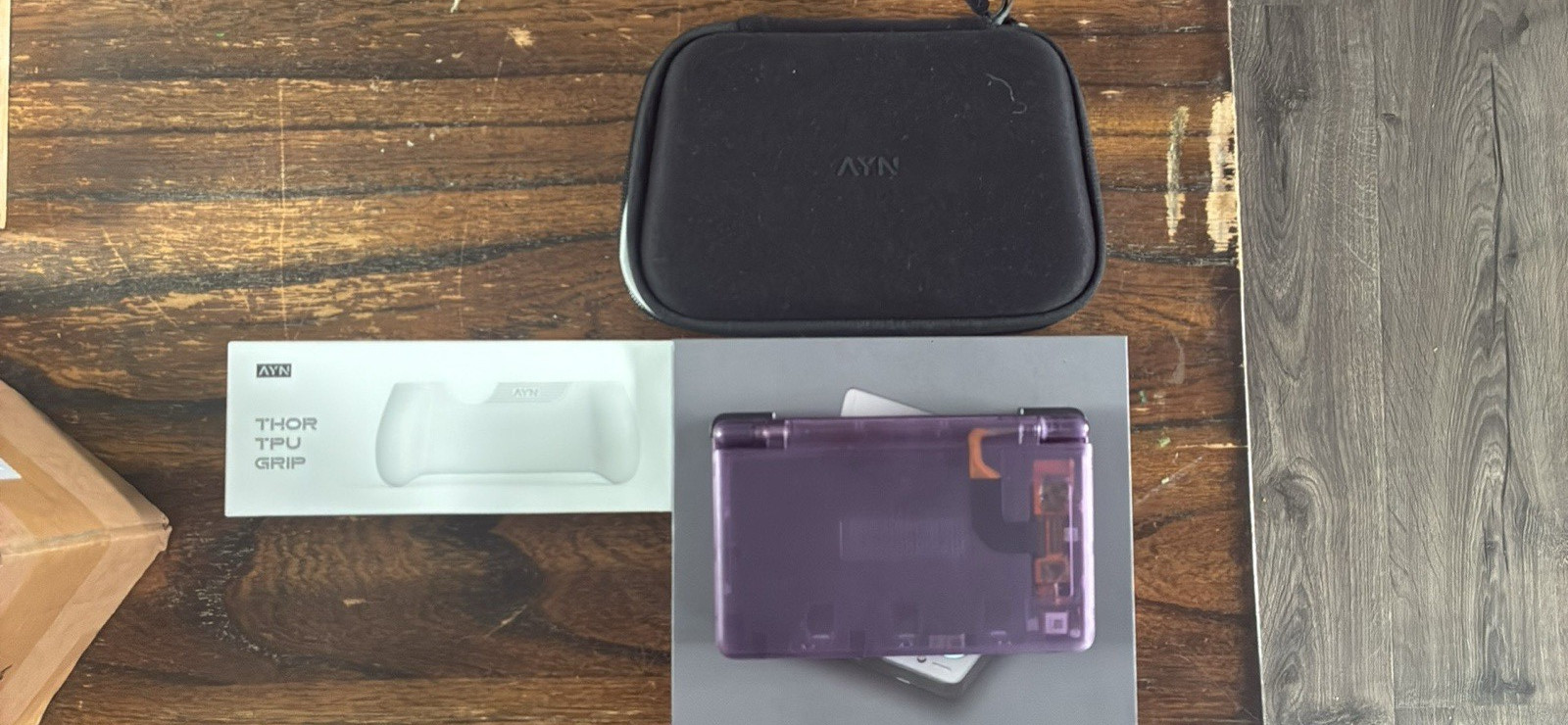 AYN Thor Max Purple Handheld System 1TB 1600p Wi‑Fi HDMI/USB‑C Case