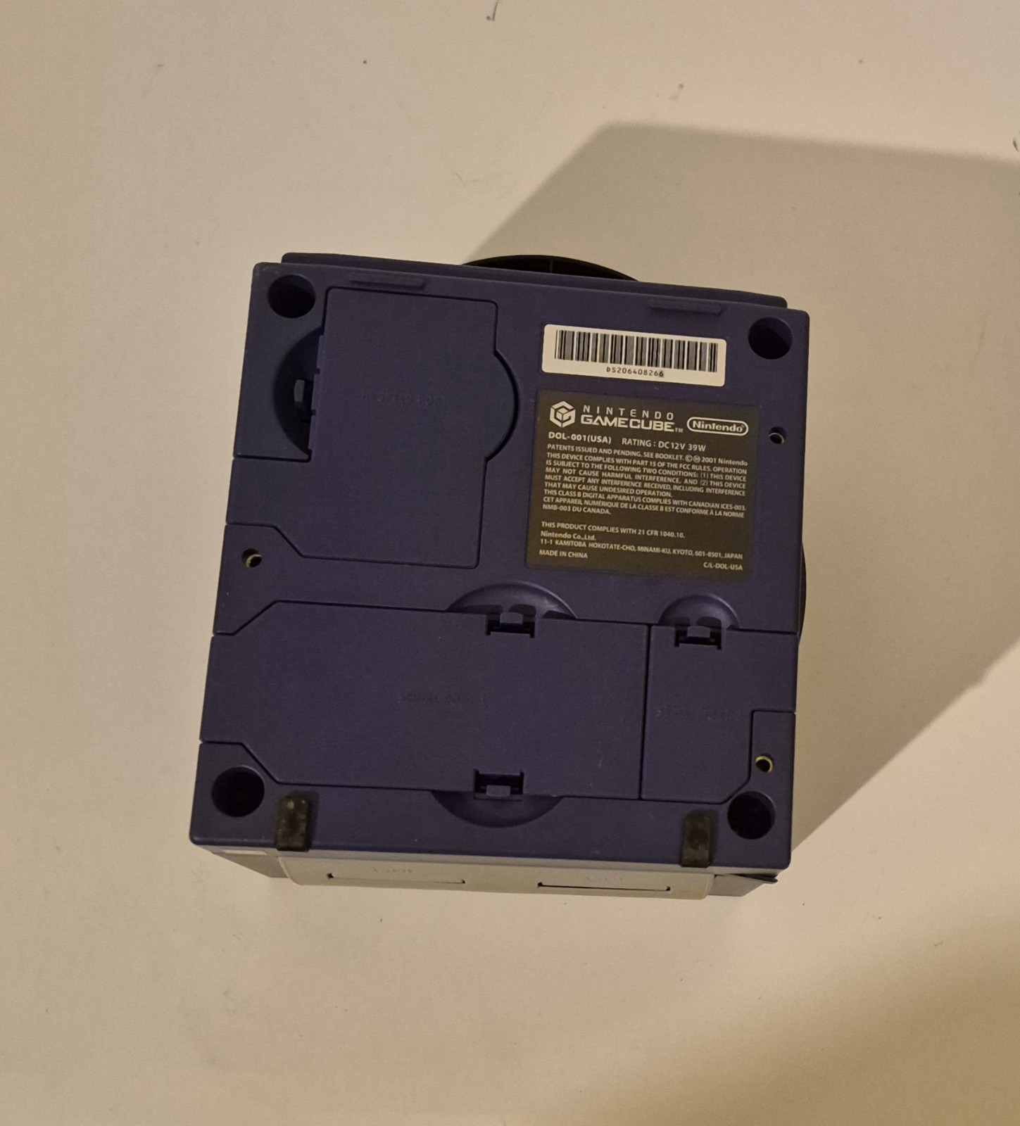 Nintendo GameCube Console Indigo DOL-001 (USA) Controller, Game & MC Bundle