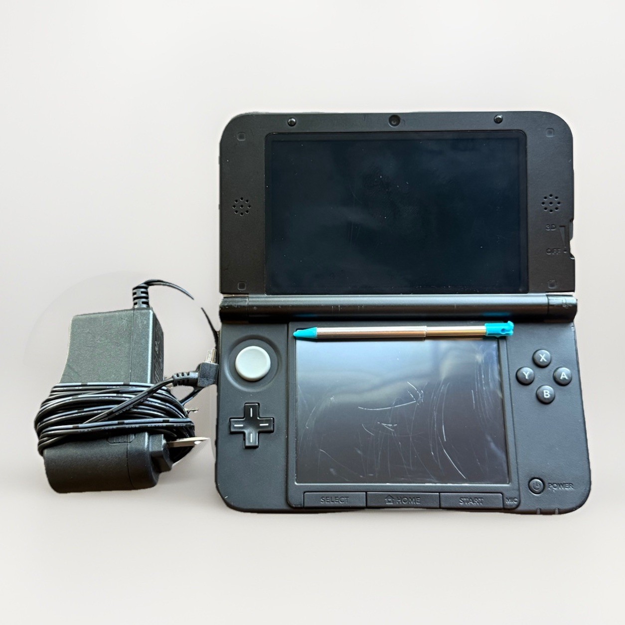 Nintendo 3DS XL [Blue] Handheld Console – Includes Charger & Stylus & 4GB SD