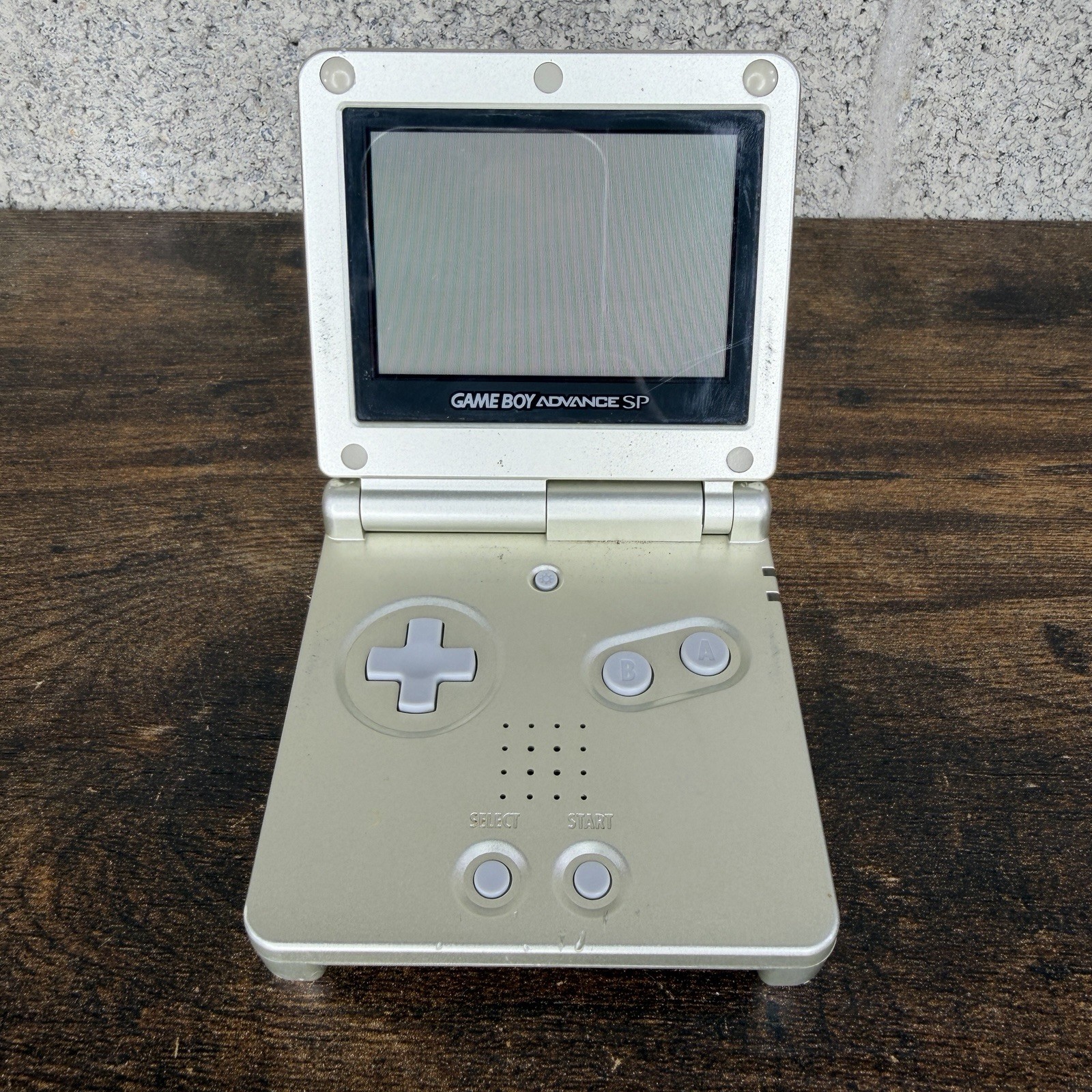 Nintendo Game Boy Advance SP US Exclusive Starlight Gold Toys R’ Us Edition