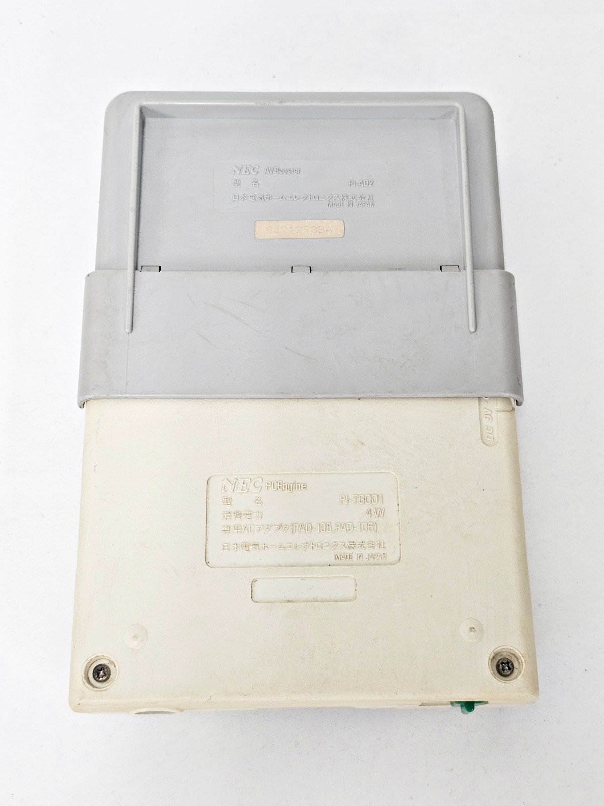 NEC PC Engine Console & AV Booster Set Japan