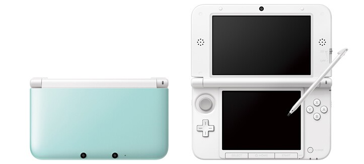 Nintendo 3DS LL (Japan) SPR-001(JPN) Mint/White (Good)