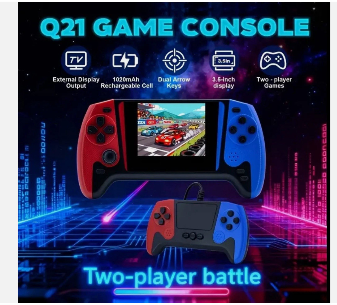 Portable Gaming Retro Console – 3.5″ IPS Screen – 64GB 10000+ Games