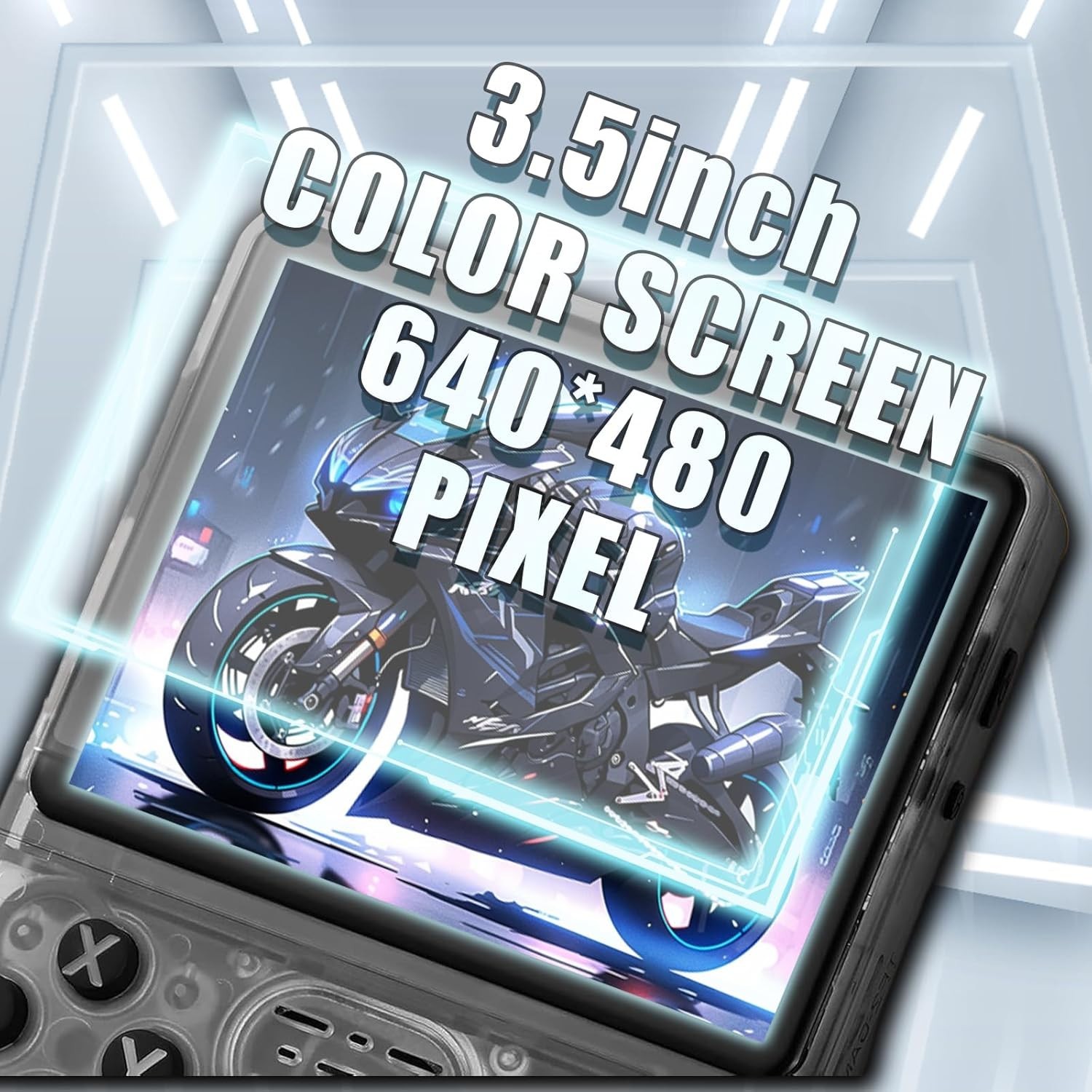 R36S Retro Handheld Game Console 3.5″ Screen 20000+ Games 64GB/128GB Gift