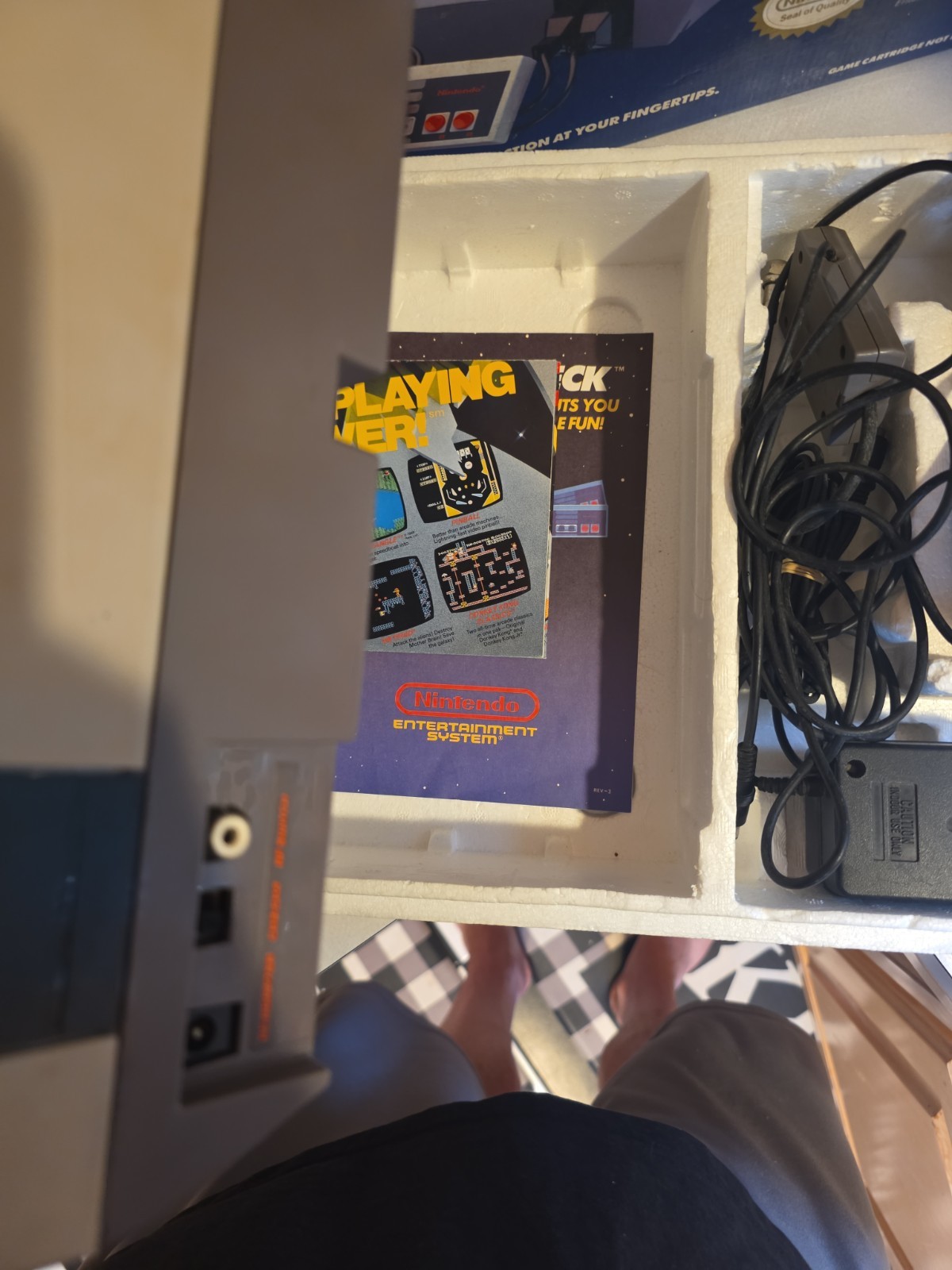 Nintendo Entertainment System – Control Deck Console – Complete in Box