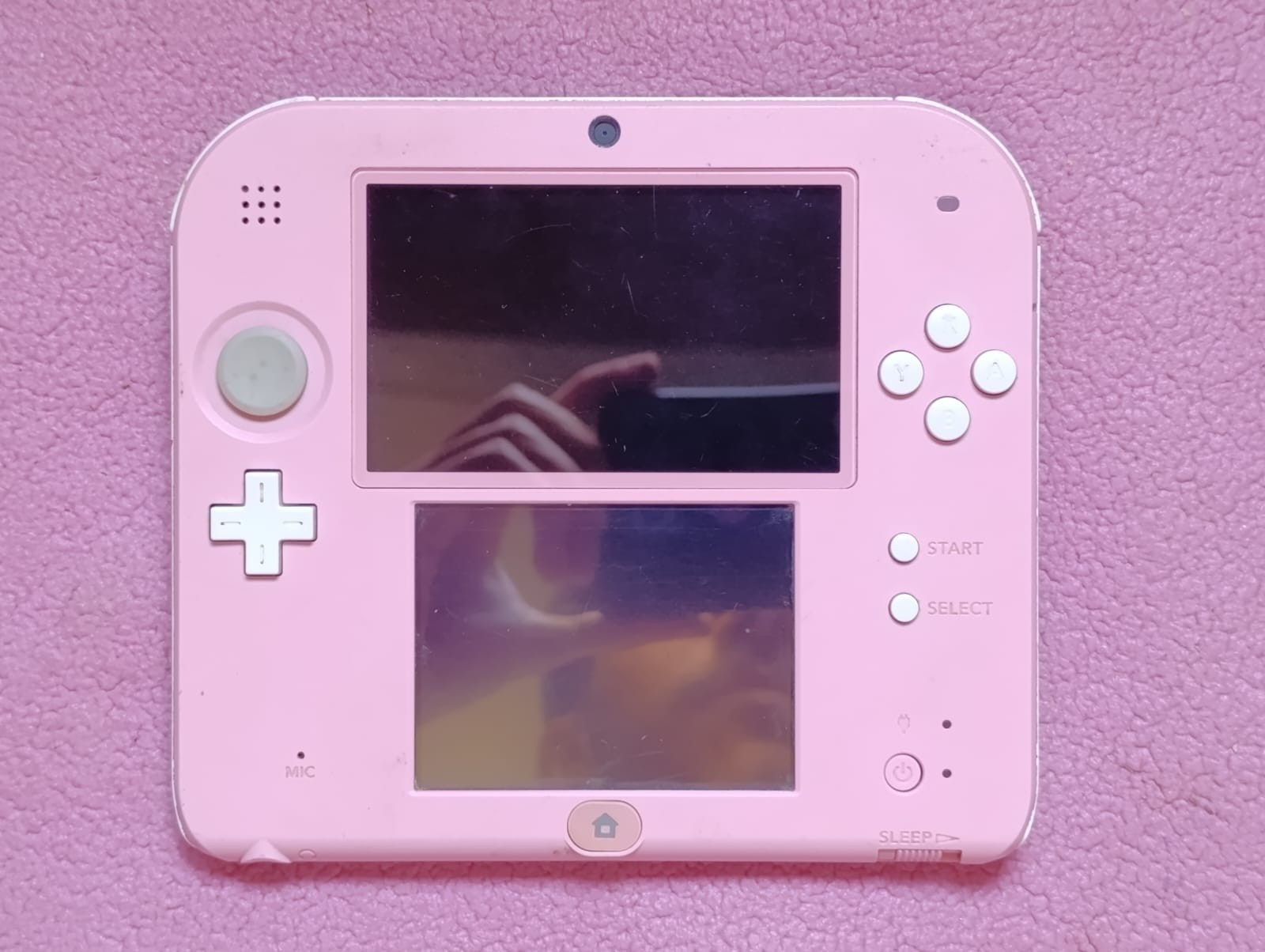 Nintendo 2DS Tomodachi Life Pink/White Limited Edition Console Tested + 8GB