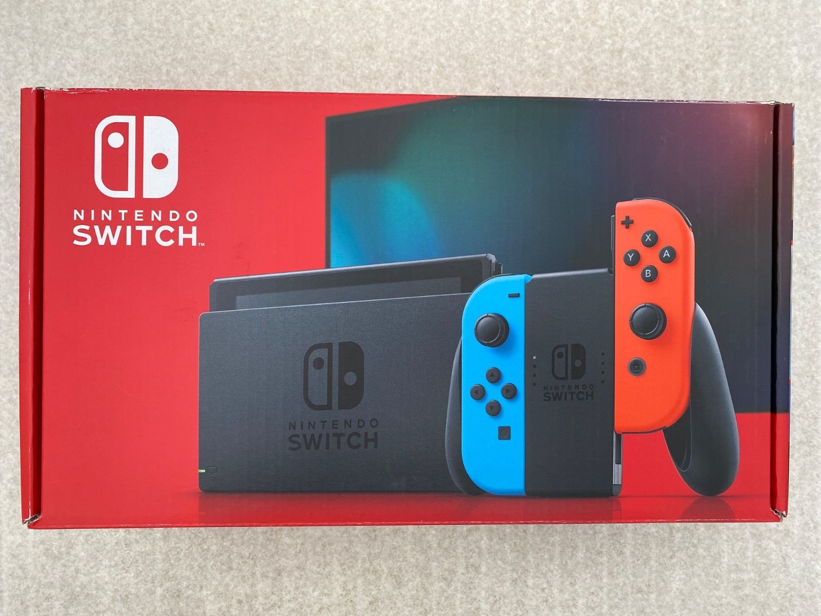 Nintendo Switch Joy Con (L) neon blue (R) neon red (HAD S KABAA) 0013022923 work