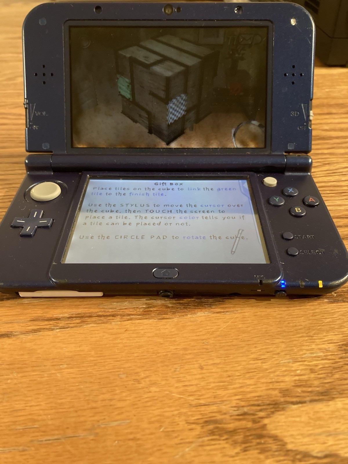 Nintendo 3DS XL Galaxy Edition Handheld System – READ