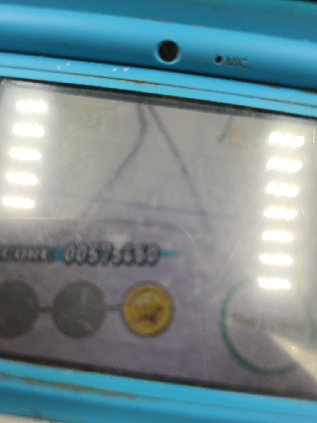 nintendo dsi console Blue Adapter & Pen With Super Mario Game Working