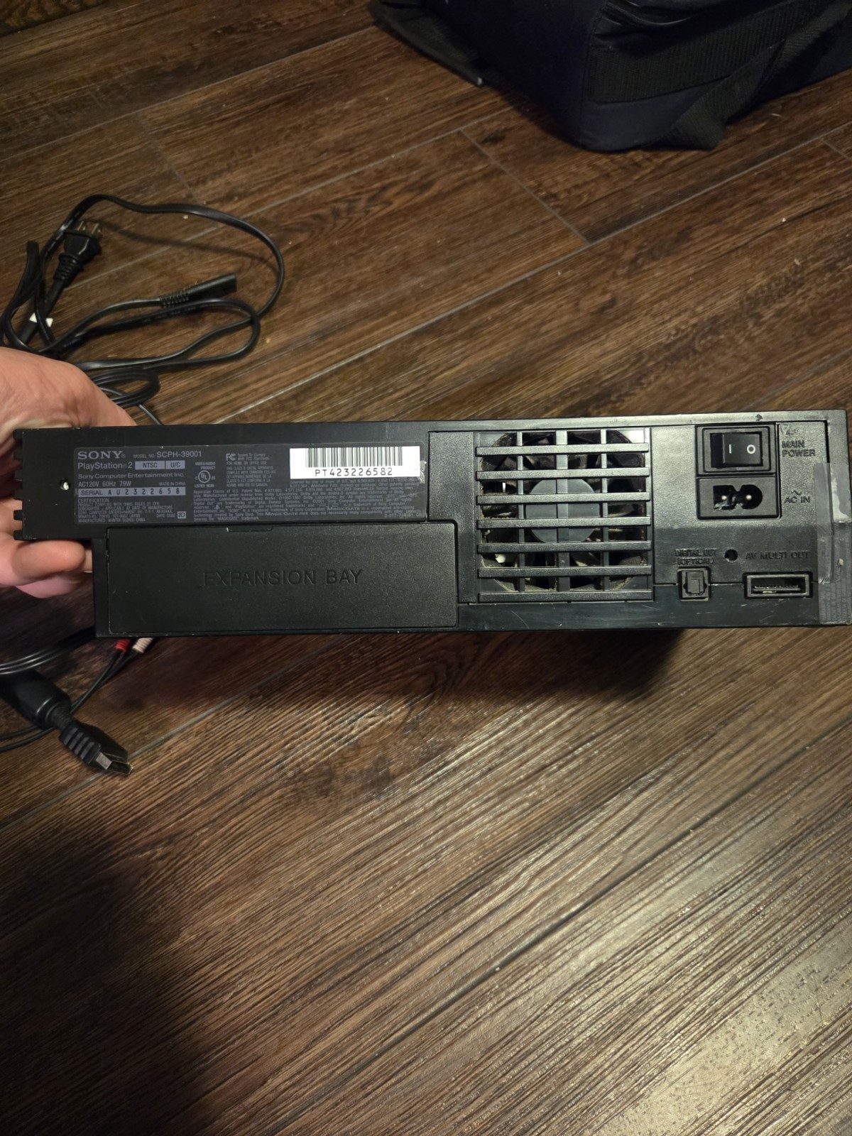 Sony PlayStation 2 “Fat” model console With 1 Controller READ