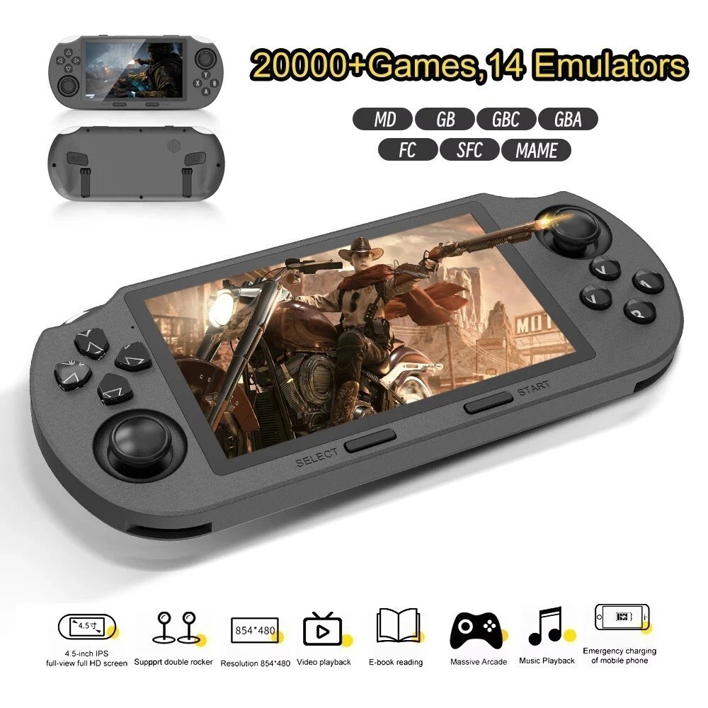 SF3000 Handheld Retro Game Console Video Consoles Built-in 20000 Games MD FC SFC
