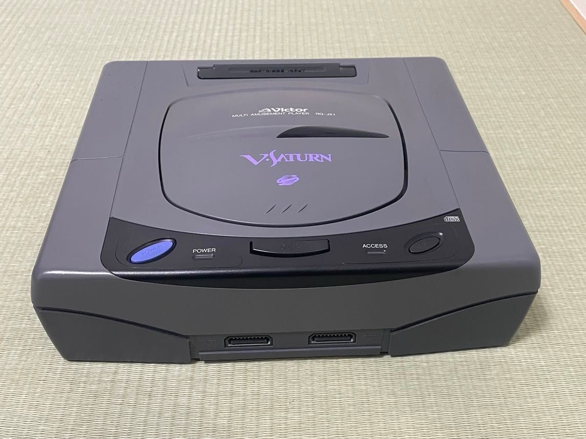Victor V Saturn Console RG-JX1 Boxed Controller Sega NTSC-J Japan Import Tested