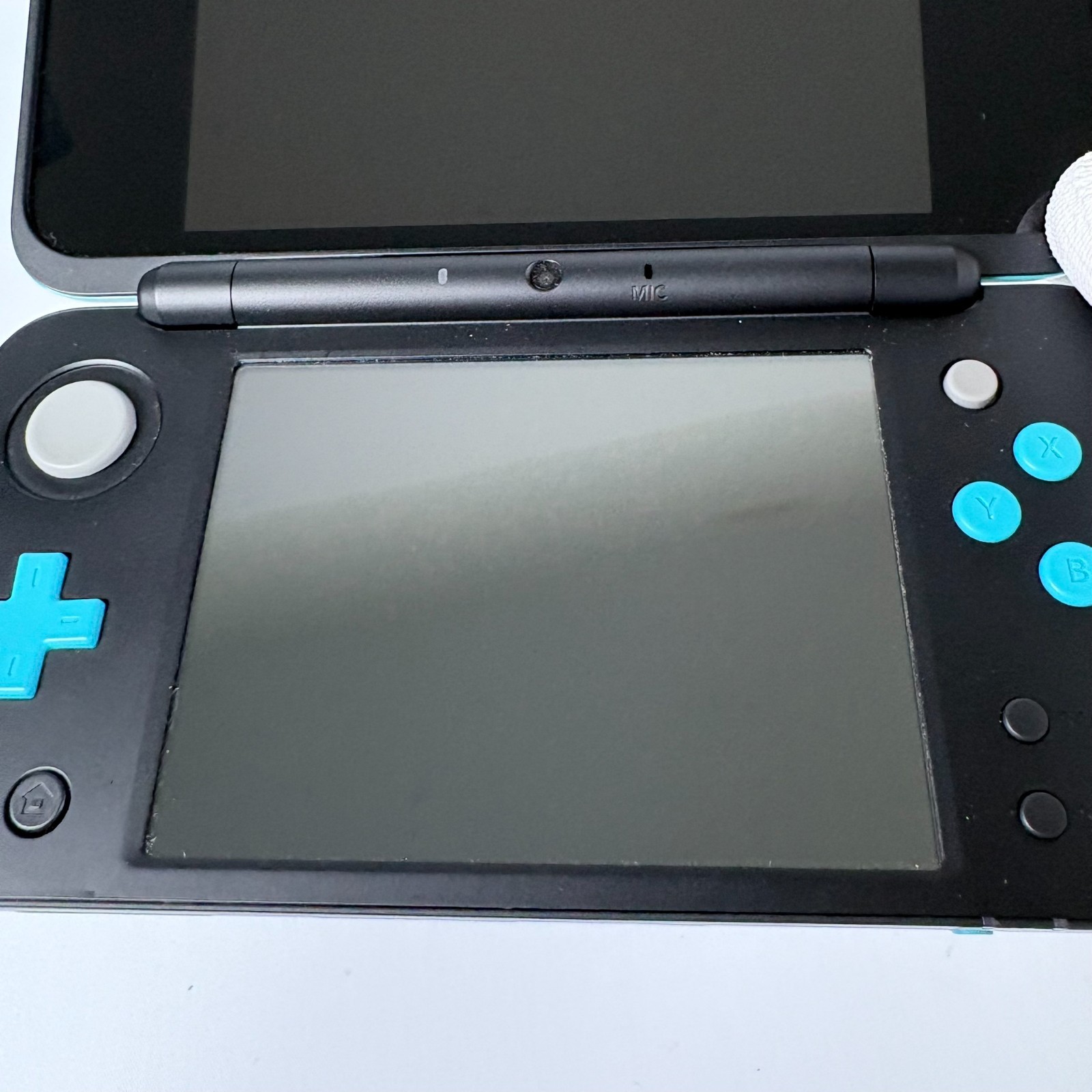 new Nintendo 2DS XL LL Black & Turquoise Blue NTSC-J Japan Console [Near Mint]
