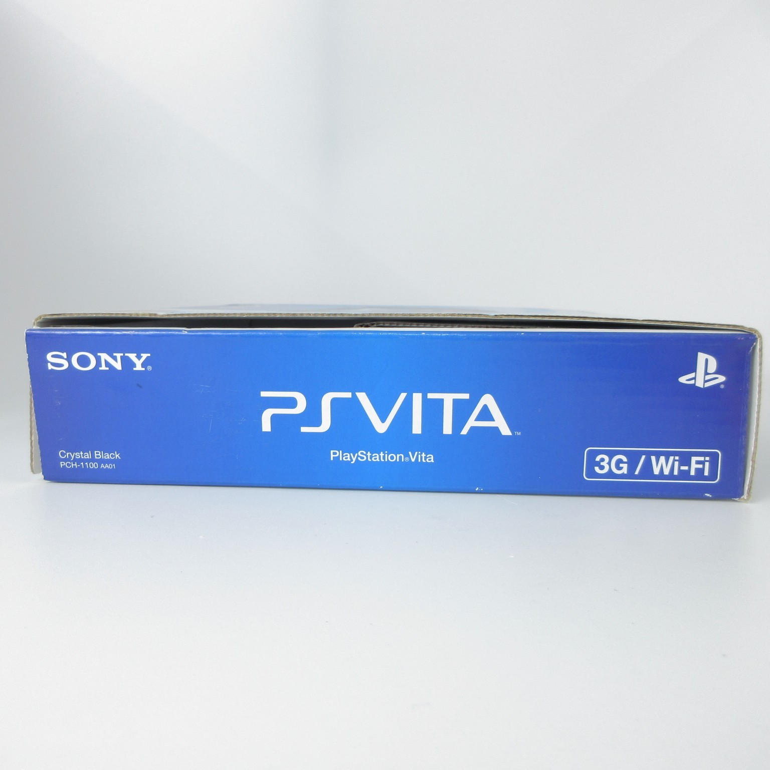 【Very Good】Sony PS Vita PCH-1100 Crystal Black 3G/Wi-Fi Model Console #NET0127/0