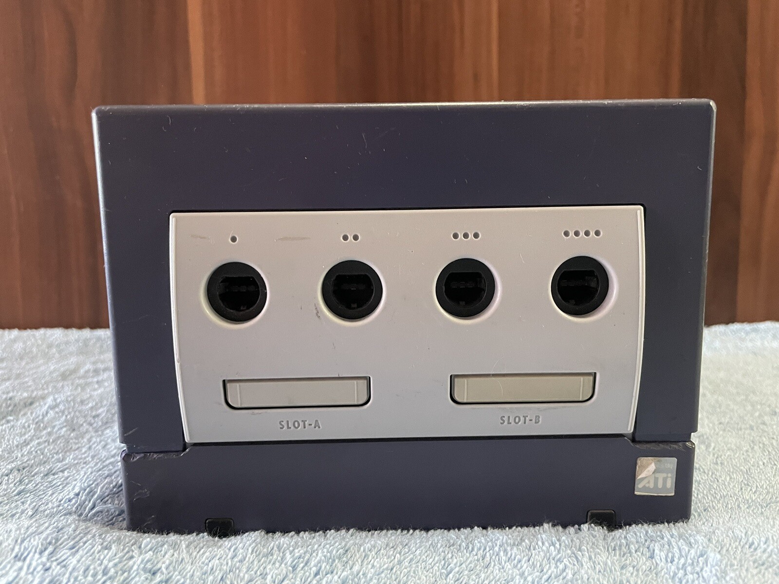 Nintendo GameCube Indigo Console Bundle DOL 001 Model w/5 Games & 2 Controllers