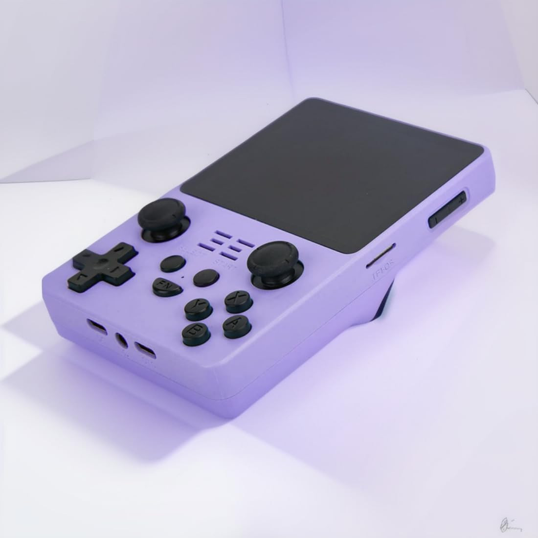 Purple RGB20S Handheld Game Console Custom-Made Model (128G)