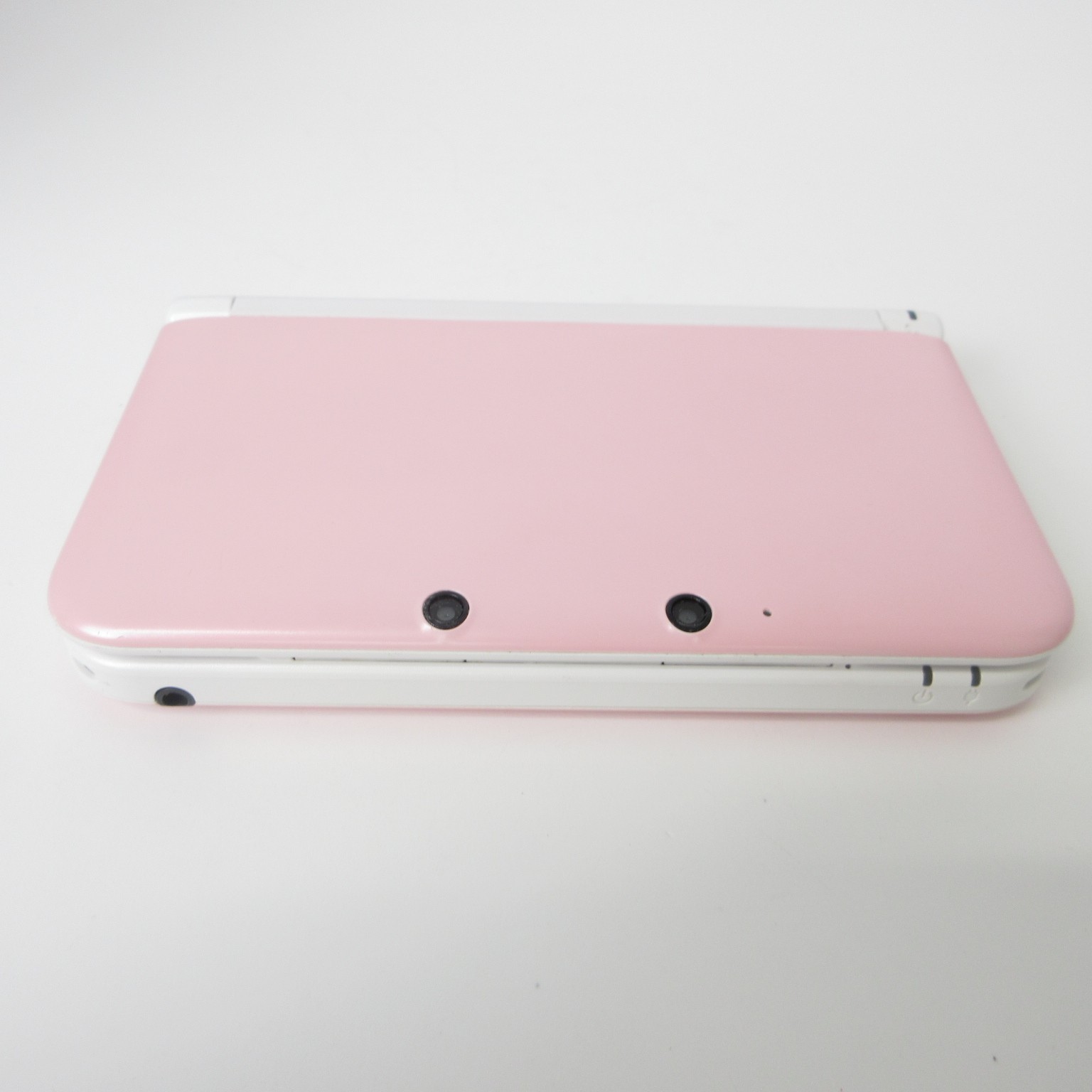 【Excellent】Nintendo 3DS LL XL Pink x White Console ONLY Japanese Edition #Arr042