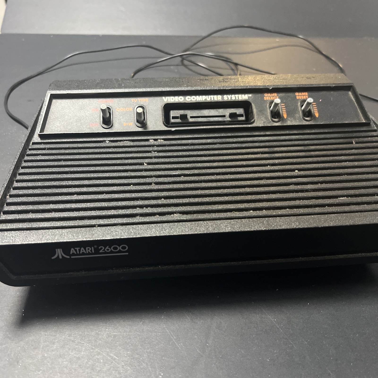 Atari 2600 CX-2600A Console Untested AS IS FOR PARTS OR REPAIR