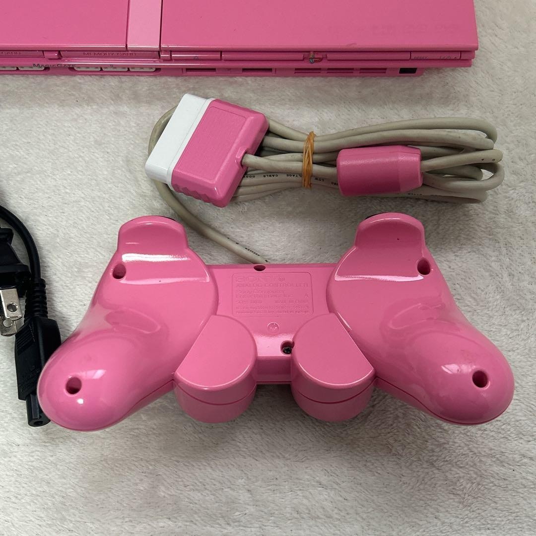PlayStation 2 console, slim design, pink, SCPH-77000PK, AC100V, no box.