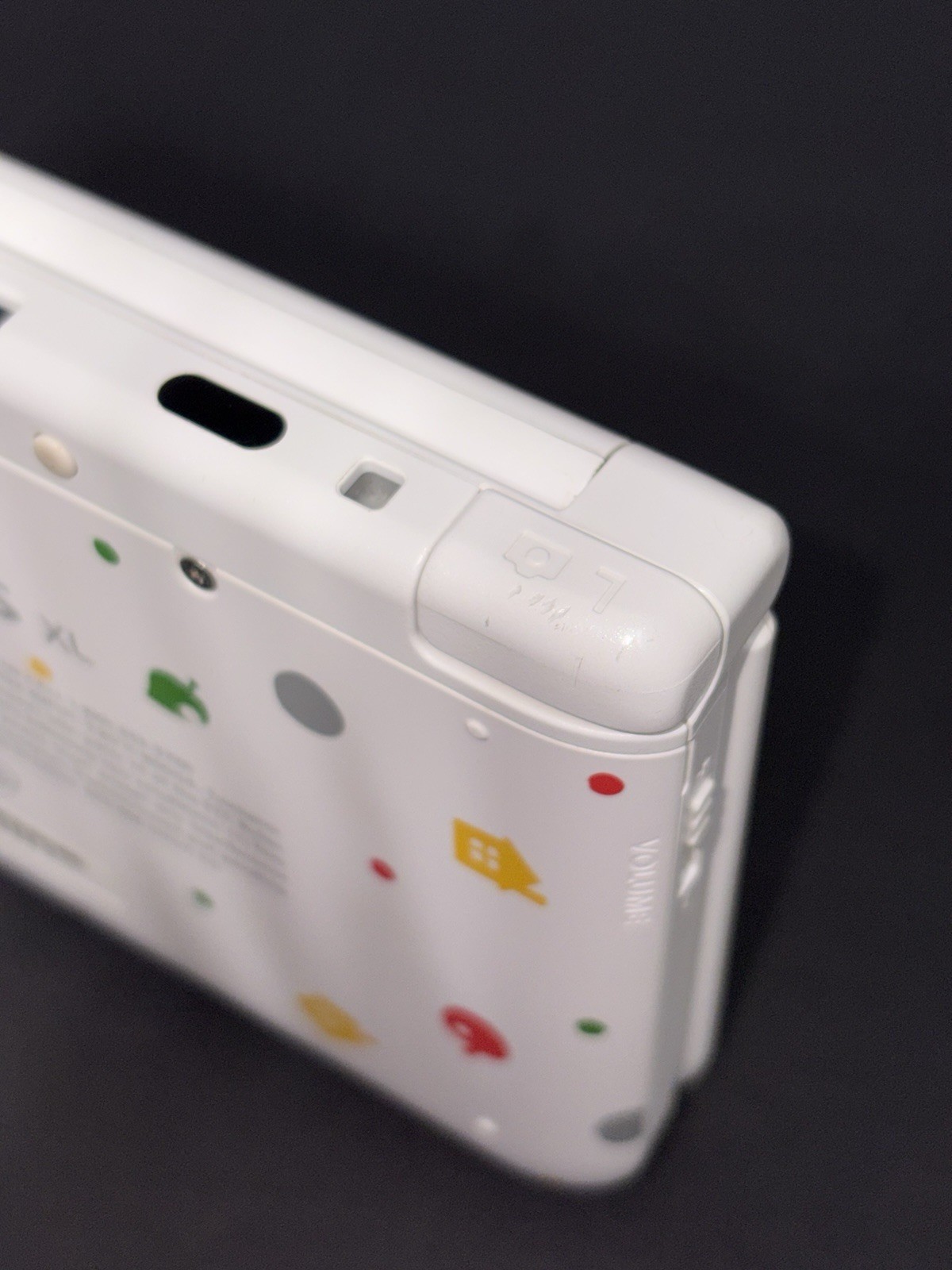 READ US Nintendo 3DS XL Animal Crossing Handheld – Charger & Stylus WORKING