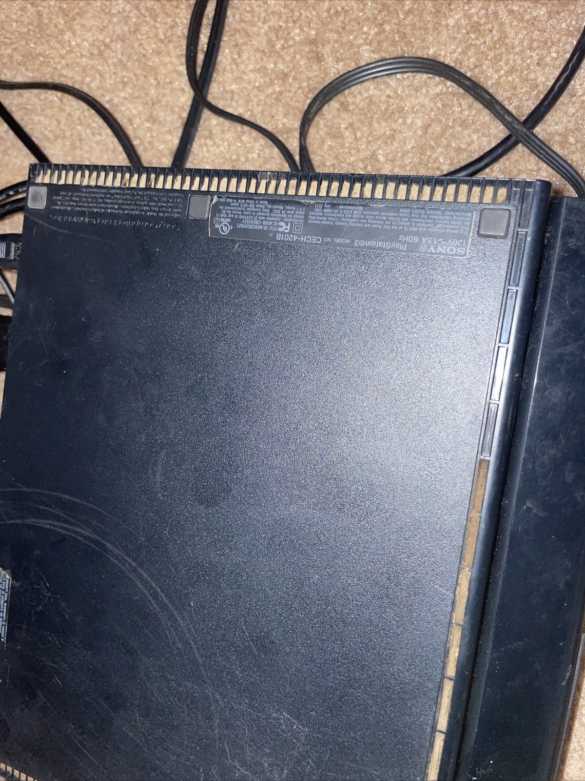 PlayStation 3 (PS3) Super Slim 250GB Black Console – CECH-4201B
