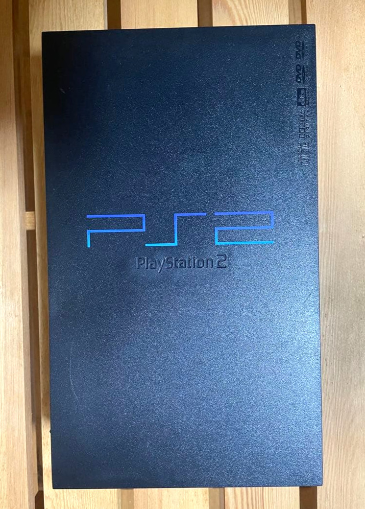 Sony PlayStation2 SCPH-30000 Black Console Tested w/ Box, Non-genuine Controller