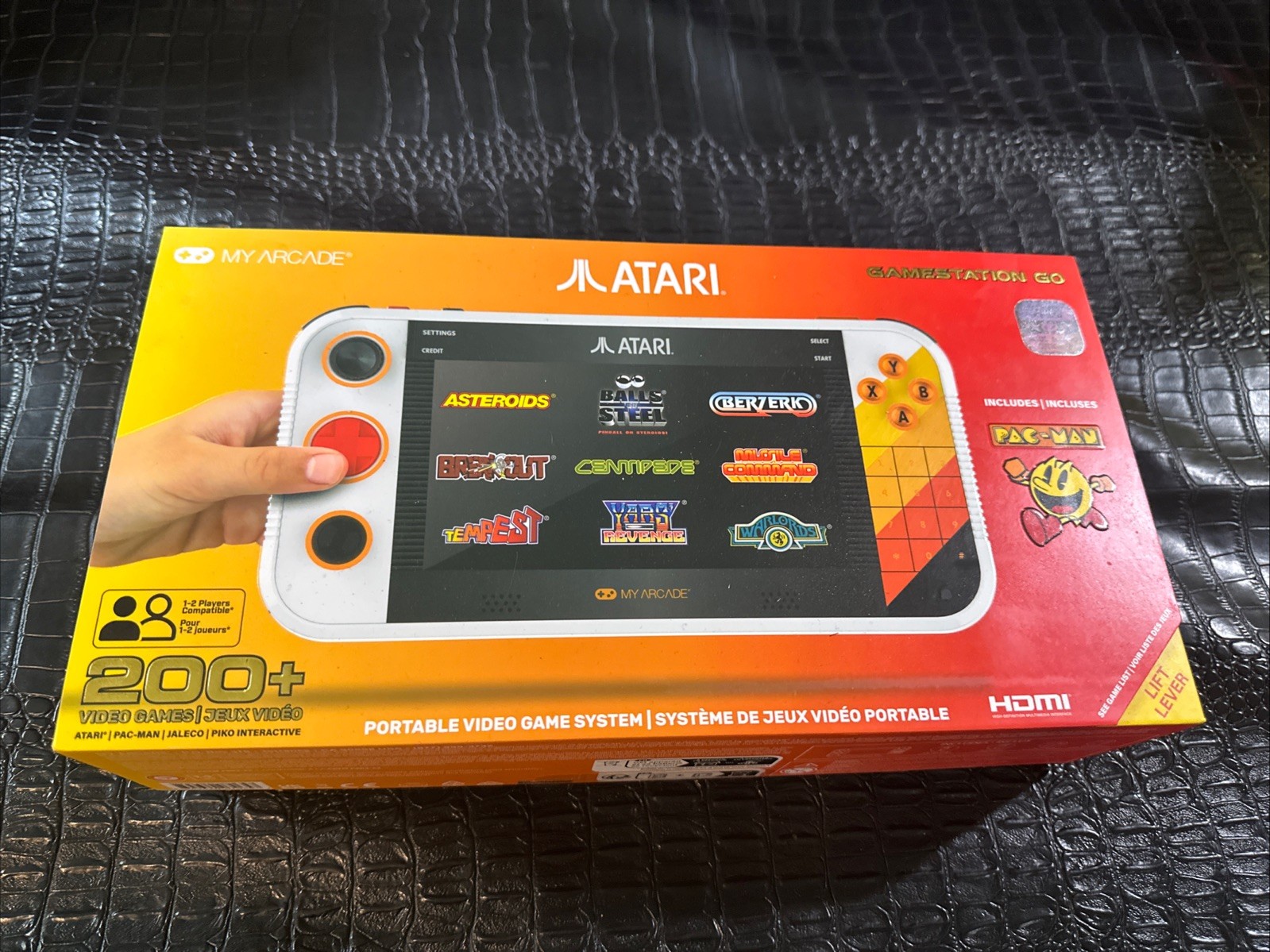 Atari My Arcade Gamestation Go Handheld Gaming System W/ 200+ Games Open Box S15