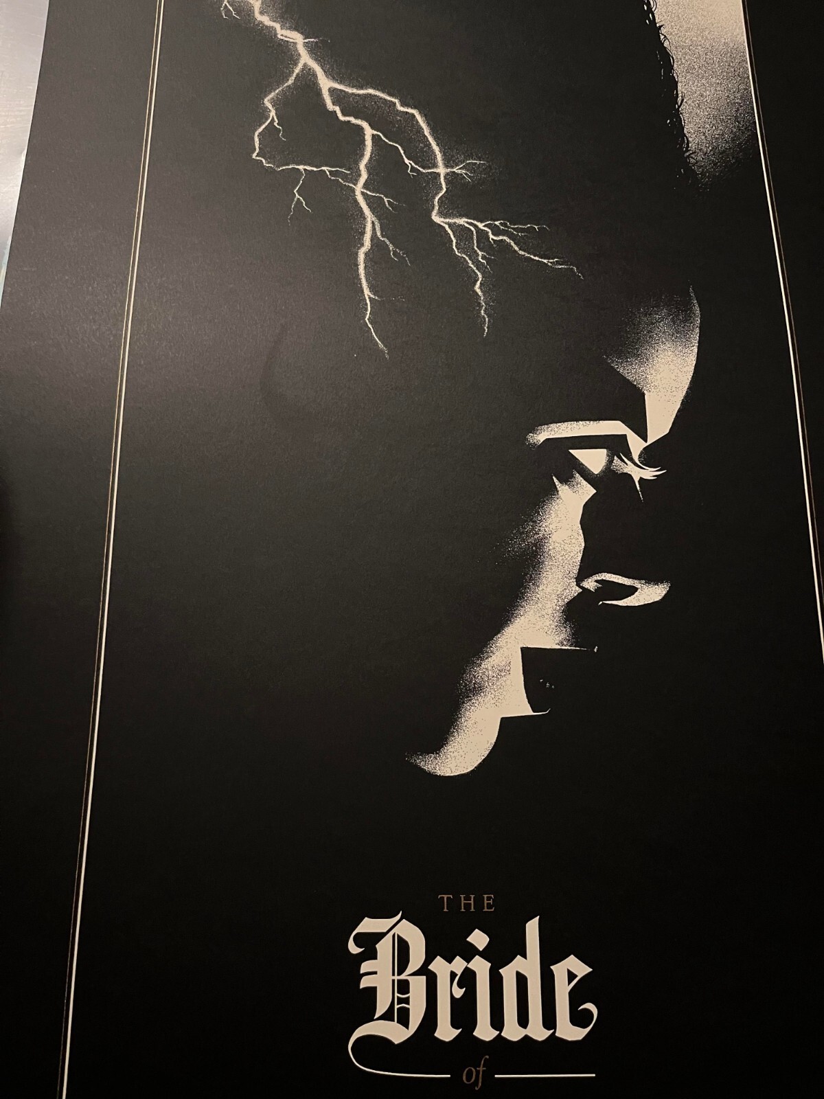 SIGNED The Bride of Frankenstein Olly Moss Mondo Poster Print Universal Monster